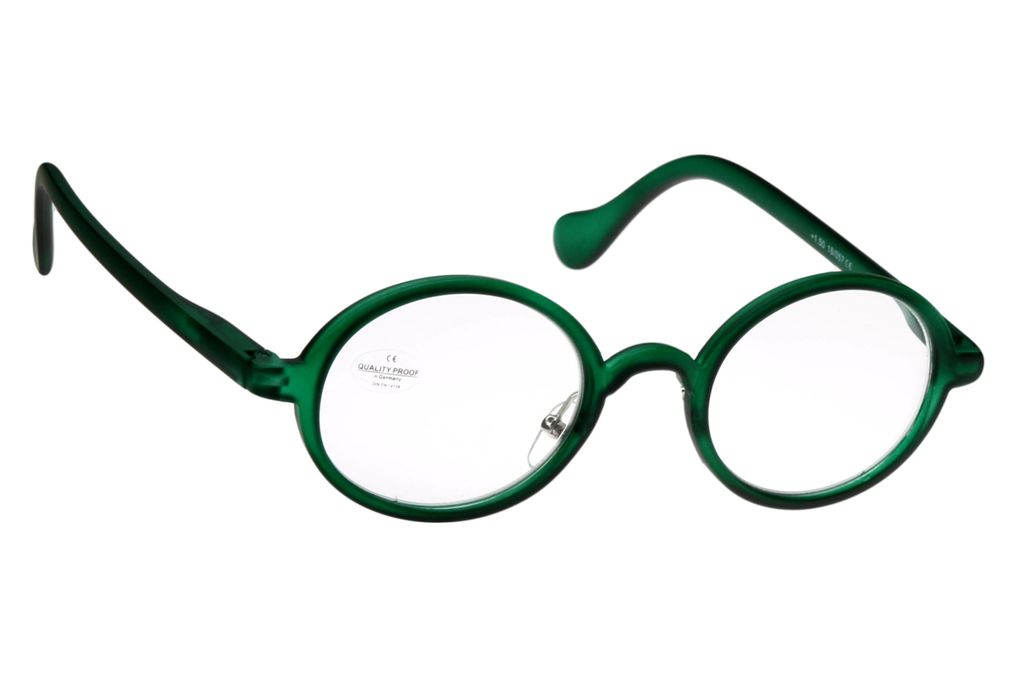 New Time Lesebrille Vintage Cirkly - Kleine Runde Brille In Marineblau