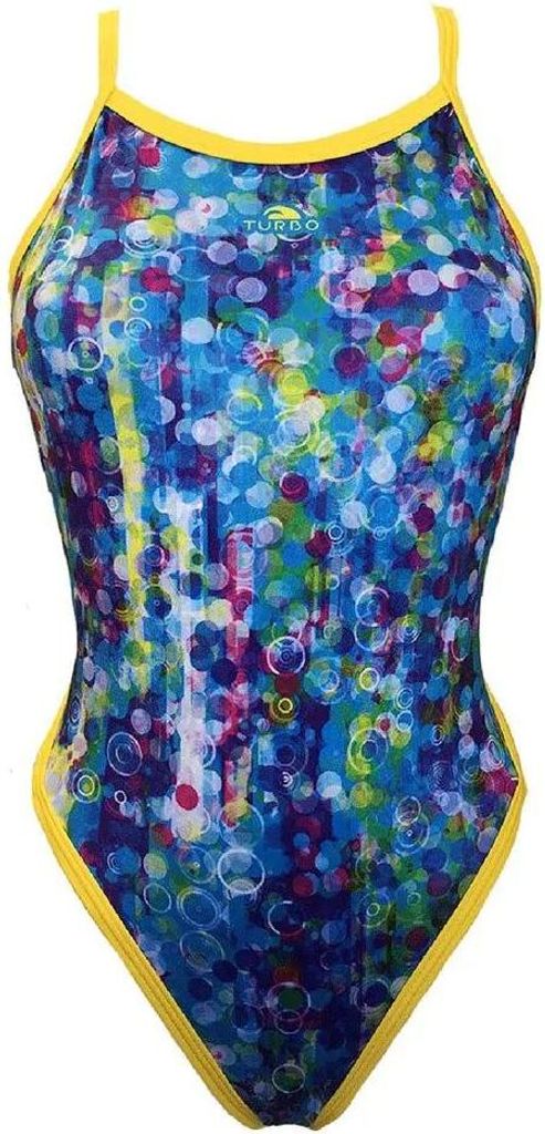 Turbo Dots Badeanzug Blau XL Damen Blau XL