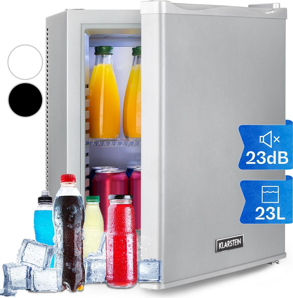 Klarstein Mini Frigo de Chambre de 23L pour Snacks et Image du produit 