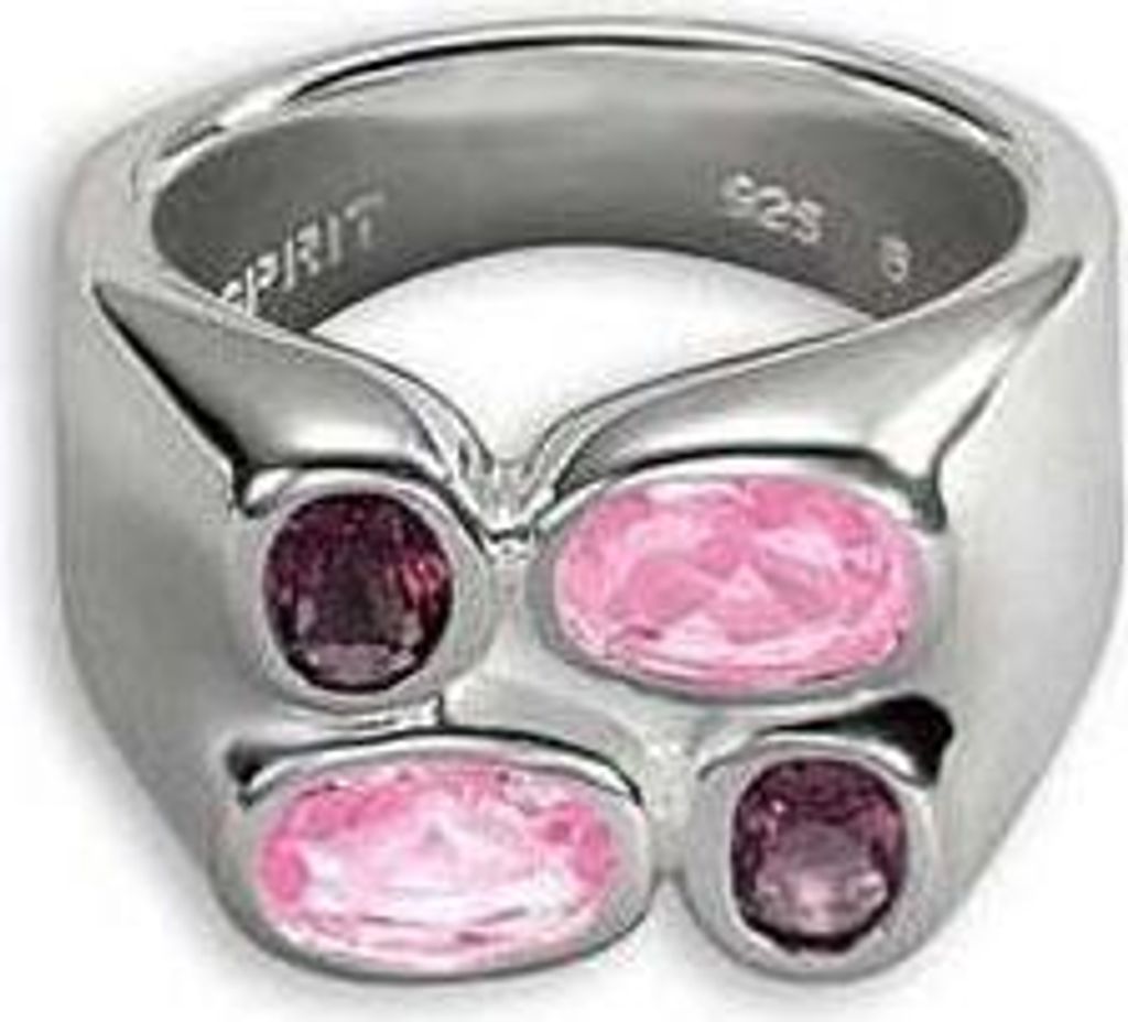 Esprit Ring Damen 925er Sterling-Silber Gr. 56 (17,8mm) ESRG90861A180