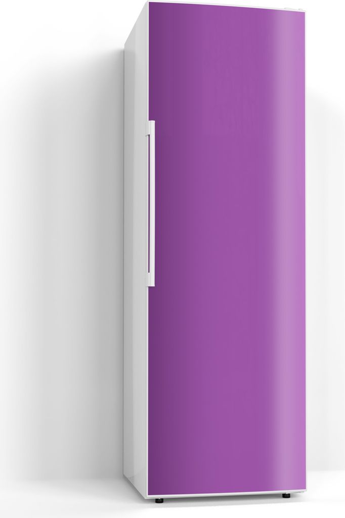 DEQORI Magnetmatte Kühlschrank beschreibbar 60x180 cm 'Violett' Magnetfolie Deko-Folie