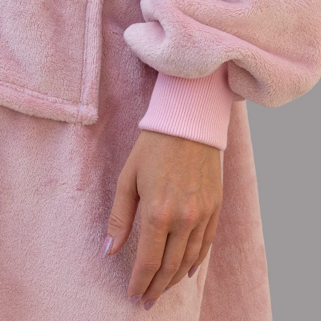 Camicetta Coperta Oversize da Viaggio | Cuscino Pelliccia Polacca - 18