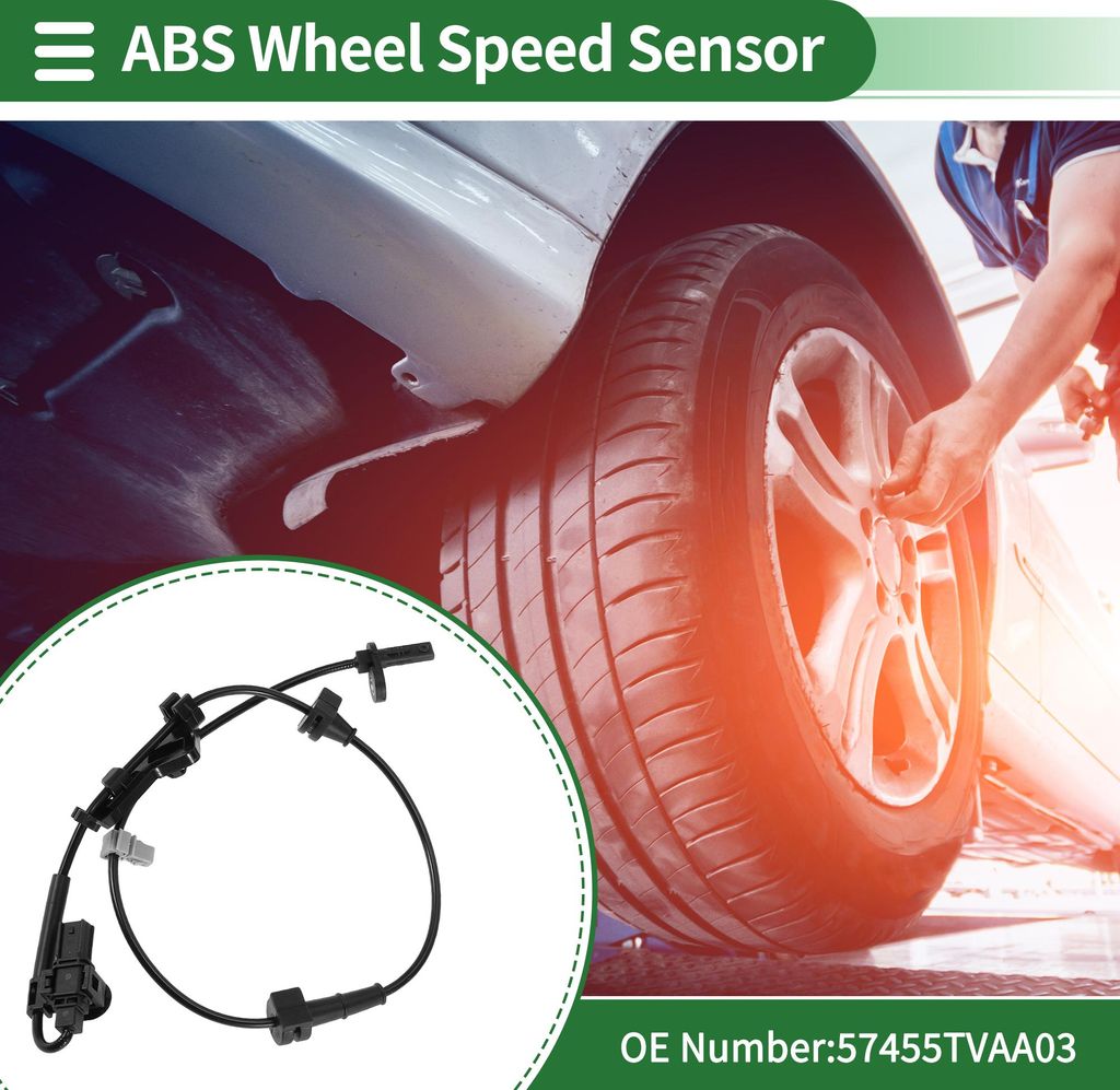 ABS Raddrehzahlsensor ABS Sensor Anti-Blockier-System Sensor für Honda Accord 2018-2021 Nr. 57455TVAA03 Vorne Links