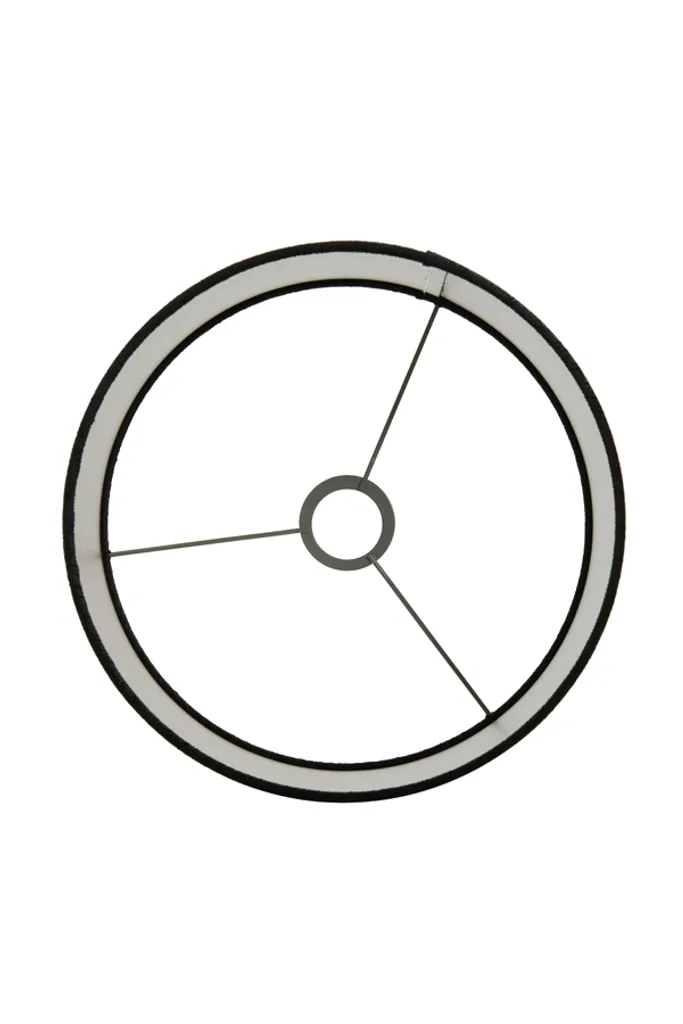 Abat-jour Lubis noir 20cm : remplacez votre ancien abat-jour E27