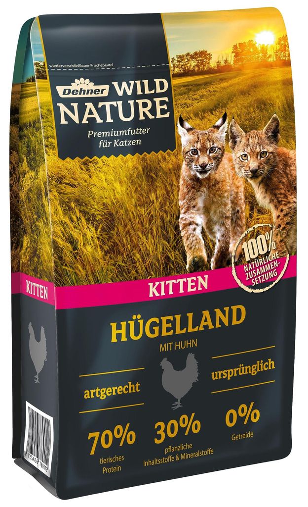 Dehner Wild Nature Kattenvoer Hügelland, speciaal voor Productafbeelding 