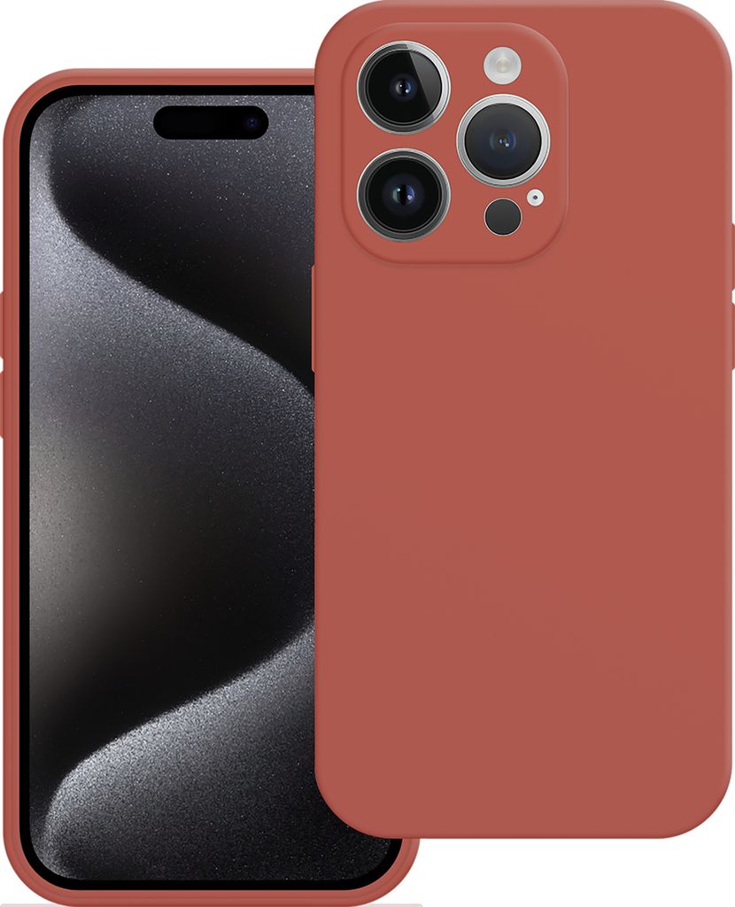 Hülle Apple iPhone 15 Pro Schutzhülle - Cazy - Rot Produktbild 