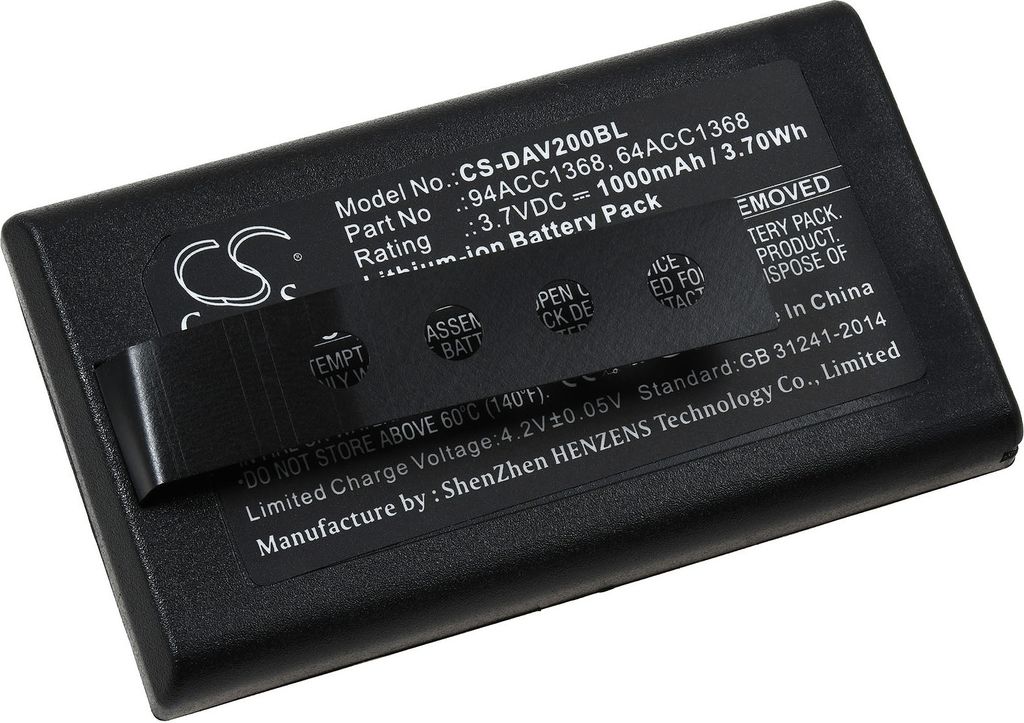 Akku kompatibel mit Datalogic Typ BP08-000600