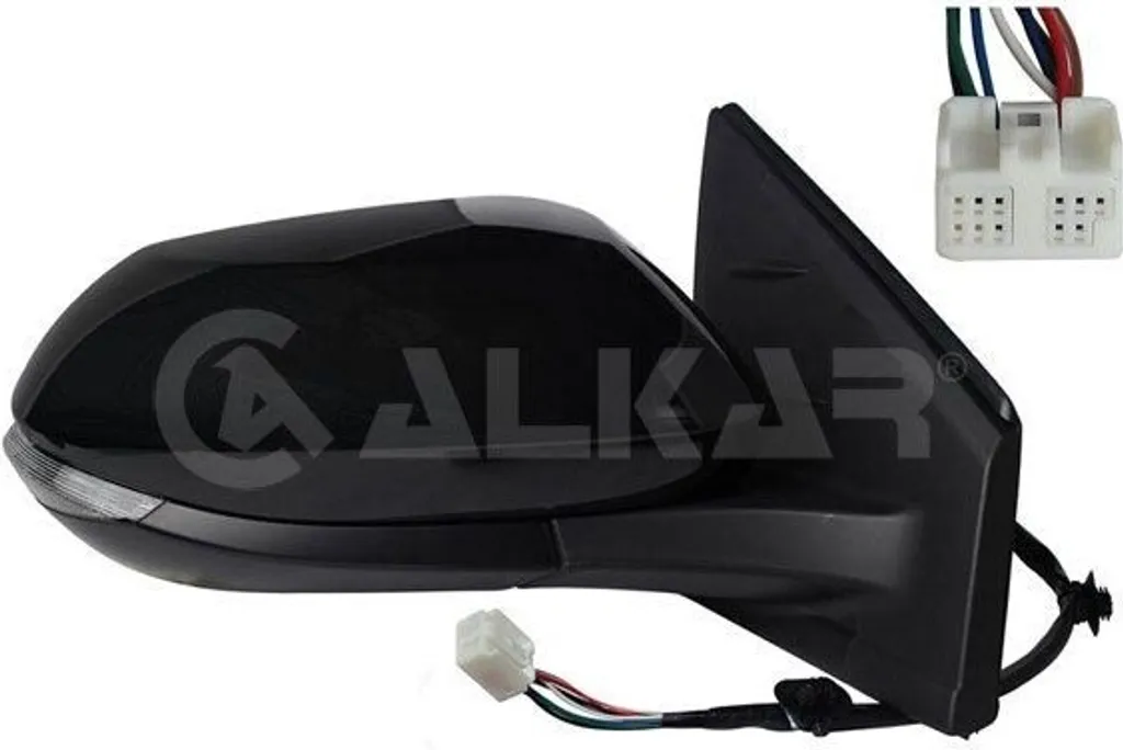 Rétroviseur gauche Yaris P21 apprêté et prêt à peindre ALKAR 6143078