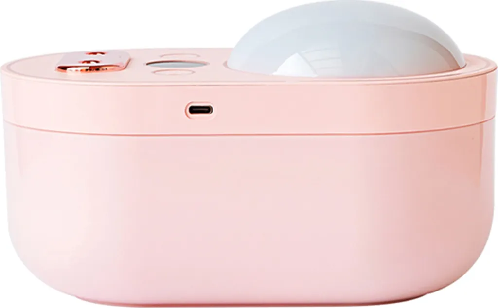 Humidificateur Double Spray 1L avec Projection Étoilée Rose - Modèle H2O