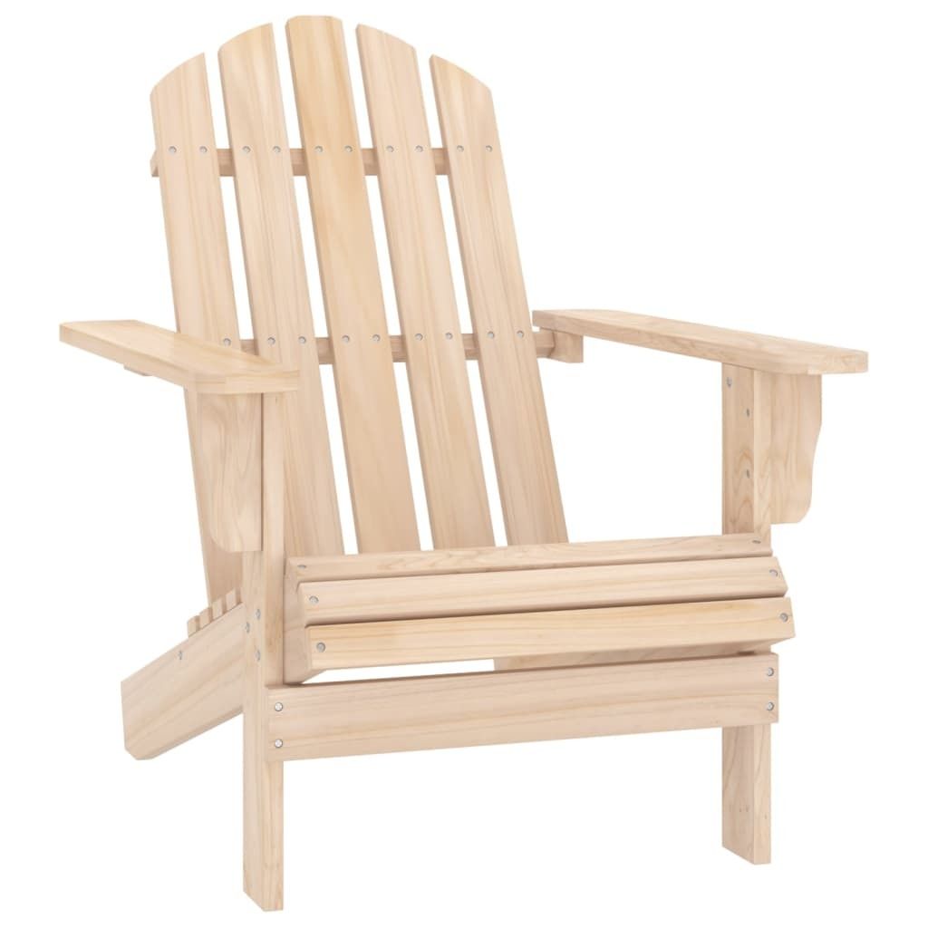 The Living Store Adirondack-Gartenstuhl Massivholz Tanne