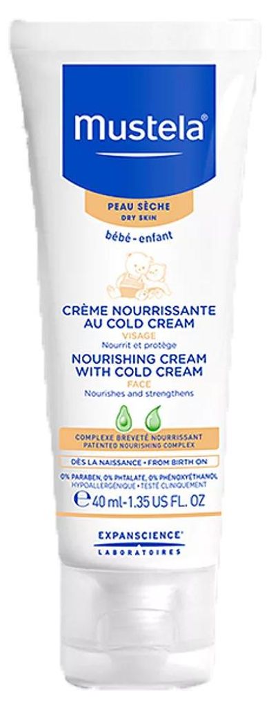 Mustela Nawilżający i relaksujący krem dla dzieci, 40 ml Zdjęcie produktu 
