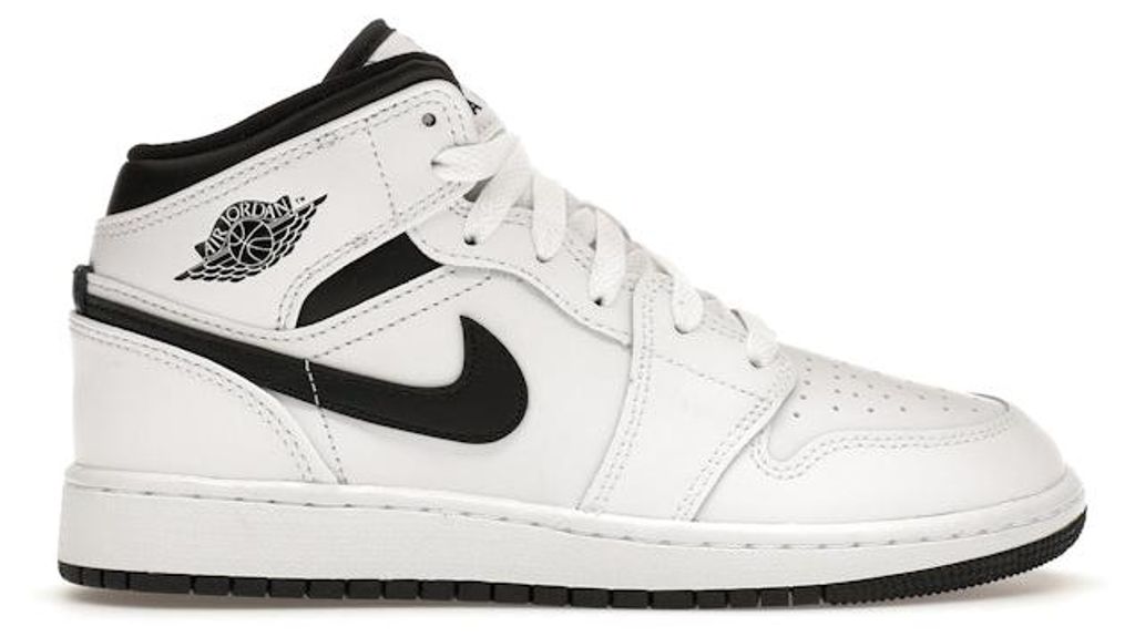 Jordan 1 Mid Reverse Panda (GS) - EU 37.5 Produktbild 