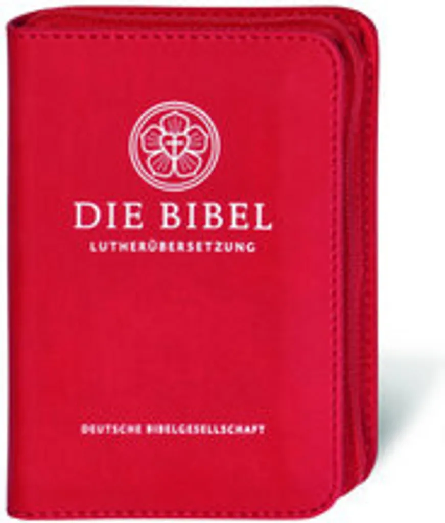 Bible de Luther pour Voyage - Édition Grain de Moutarde Zippée Noire