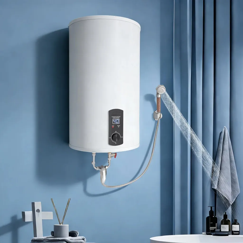 Chauffe-eau électrique 70L 2000W - Cumulus vertical avec écran digital