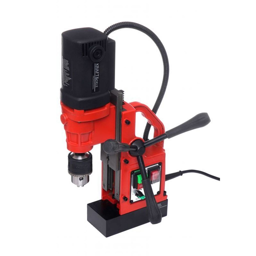 KRAFT&DELE | Magnetbohrer, Magnetbohrmaschine, 1800W, 1300N, 16mm, Elektrische Kernbohrmaschine, Industrielle Bohrmaschine, für alle Oberflächen ...