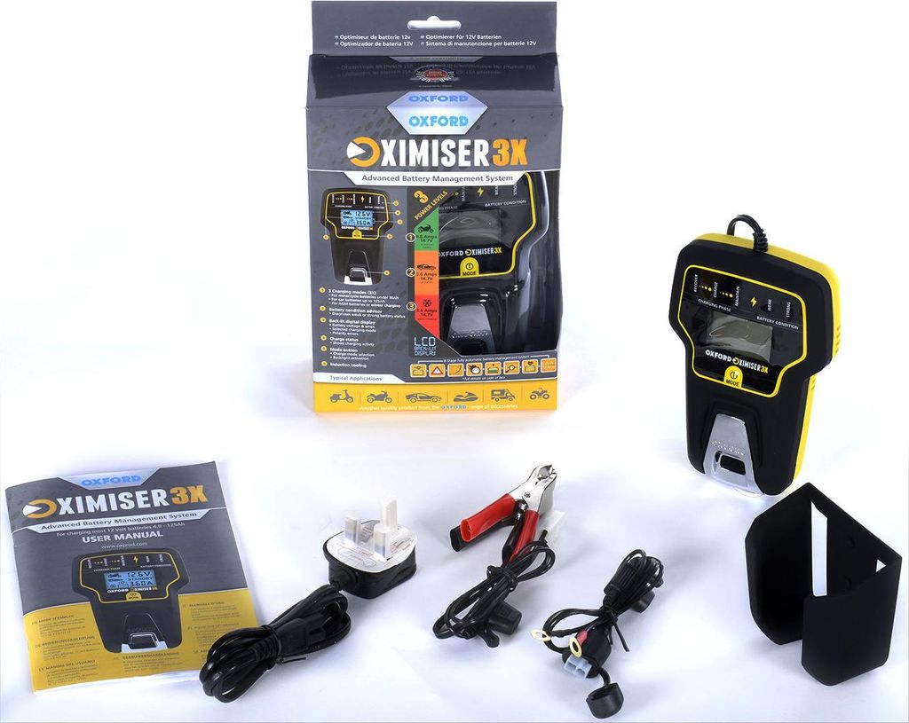 OXFORD Oximiser 3X Inteligentny system zarządzania baterią Zdjęcie produktu 
