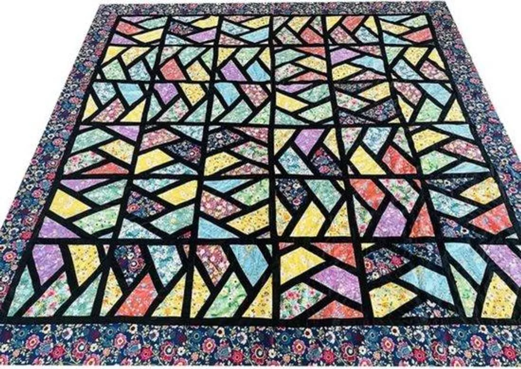 Lot de tissus pour loisirs créatifs et patchwork - 50 pièces coton