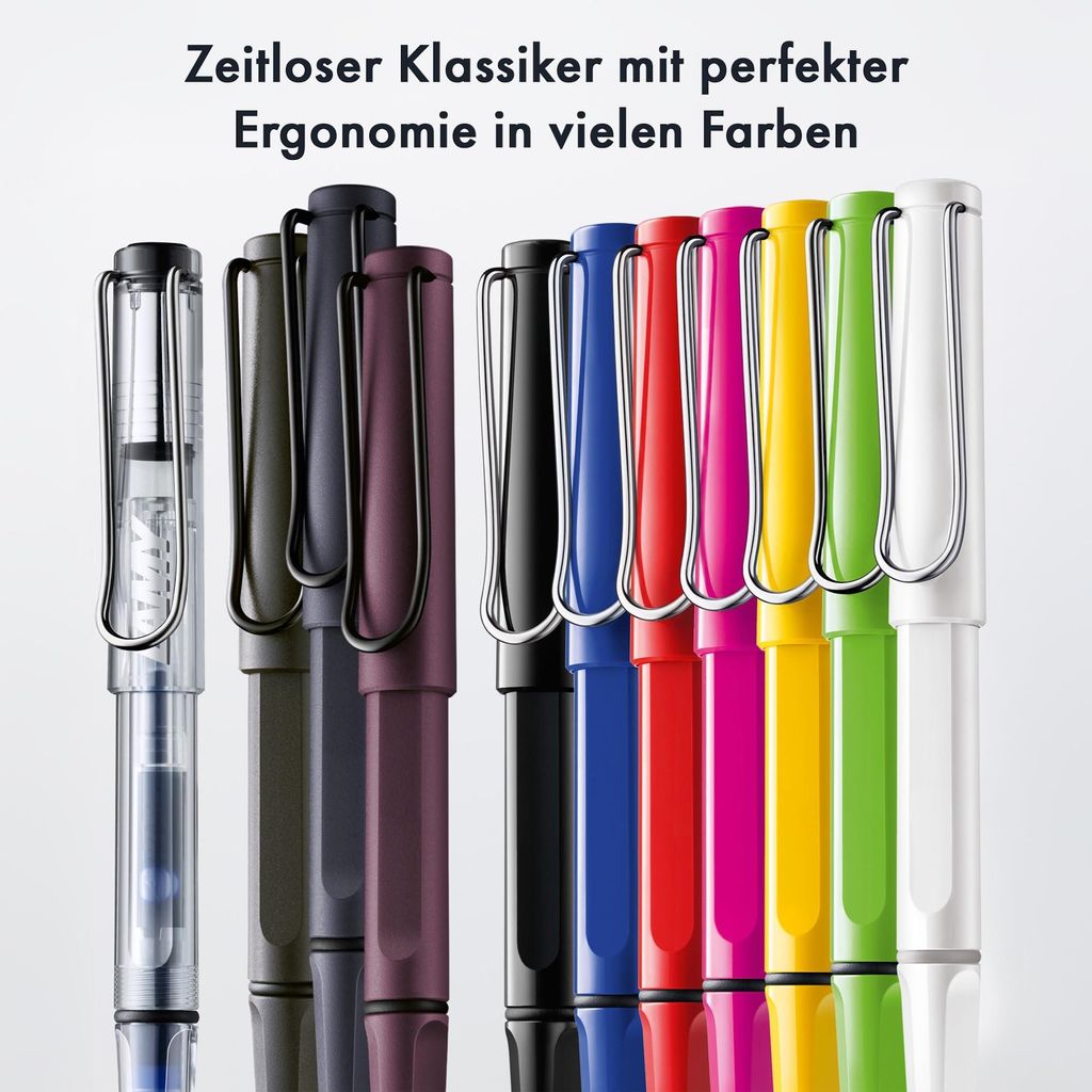Lamy Safari Tintenroller pink M Strichbreite, Schreibgerät, Produktbild 