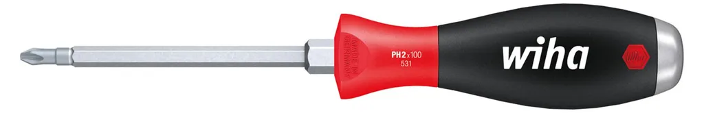 Tournevis 531 PH 2 Lame 100mm Anti-Glisse pour Vis Récurrentes Difficiles