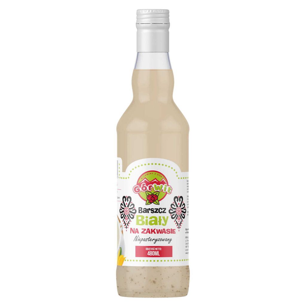 Barszcz biały na zakwasie 480ml GórWit Zdjęcie produktu 