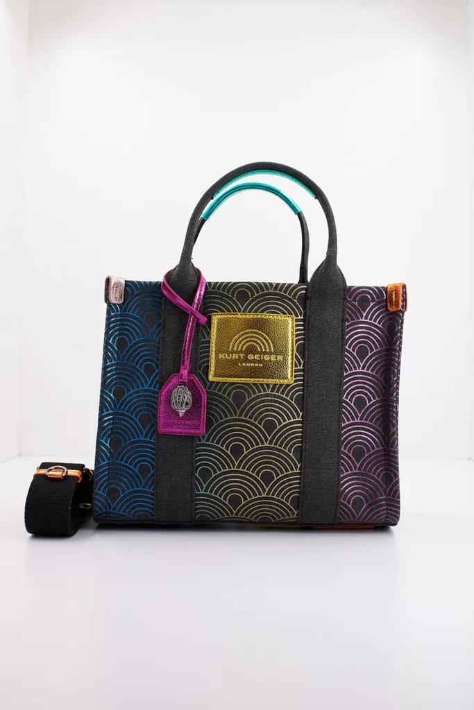 Sac Fourre-Tout Noir Kurt Geiger Small Southbank Idéal Ville et Bureau - 5