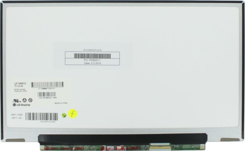 OEM 13,3 Zoll LCD -Bildschirm 1366x768 Gloss 40Pin