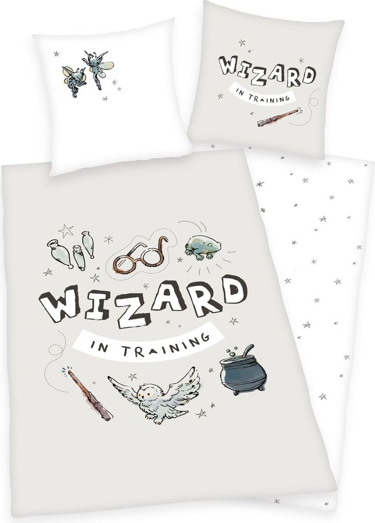 Harry Potter Wende Bettwäsche Hogwarts Wizard 2tlg 135 x Produktbild 1