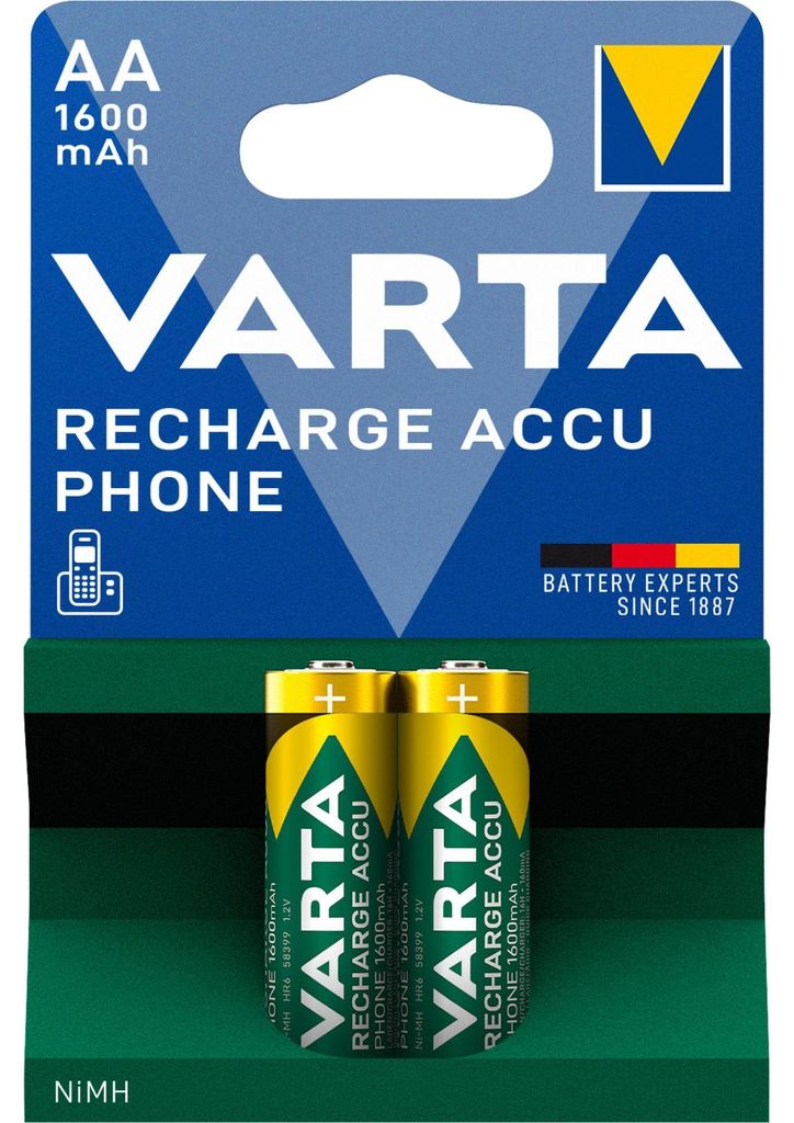 Akumulator Varta Phone Power 58399201402 AA Mignon HR6 1.2V Zdjęcie produktu 