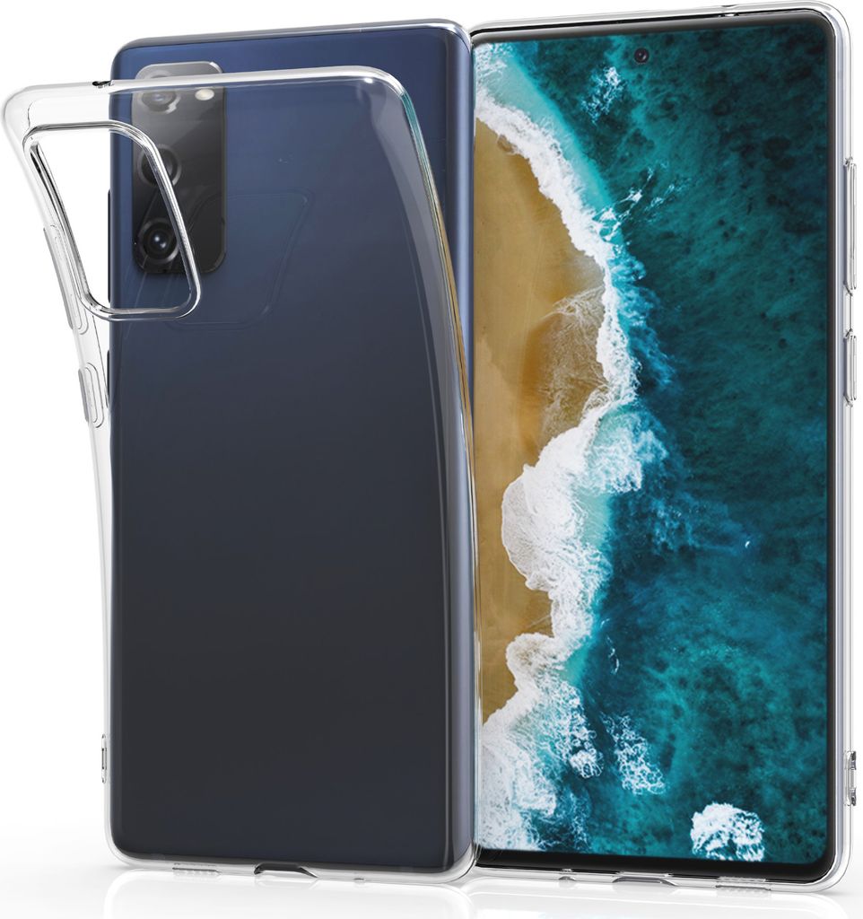 kwmobile Hülle kompatibel mit Samsung Galaxy S20 FE - Silikon Handyhülle transparent - Handy Case in Transparent