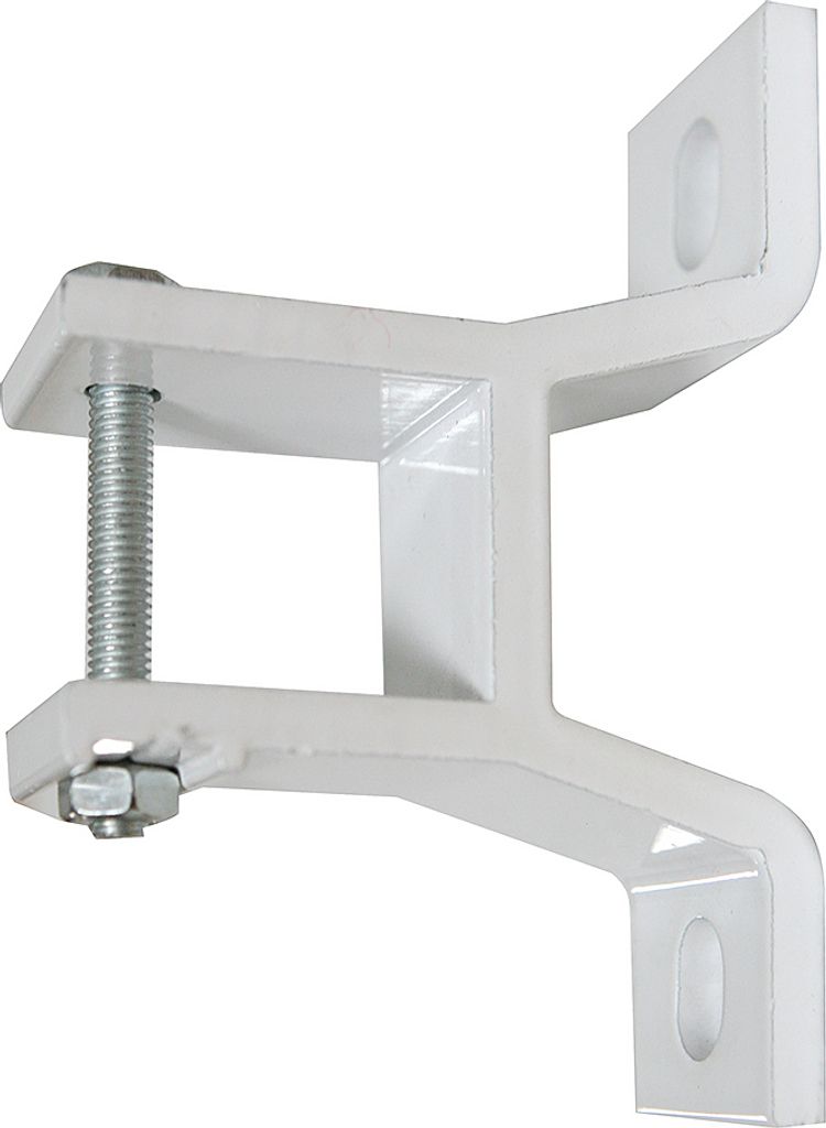 Jet-Line Wandhalter Gelenkarmmarkise (41 mm) Wandhalterung Markise Markisenhalterung Markisenbefestigung Wand Halter Massiv Weiß Wandmontage Wandb...