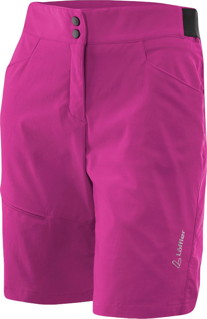 Loeffler Radlerhose W Bike Shorts Comfort - E CSL für Frauen - Lila