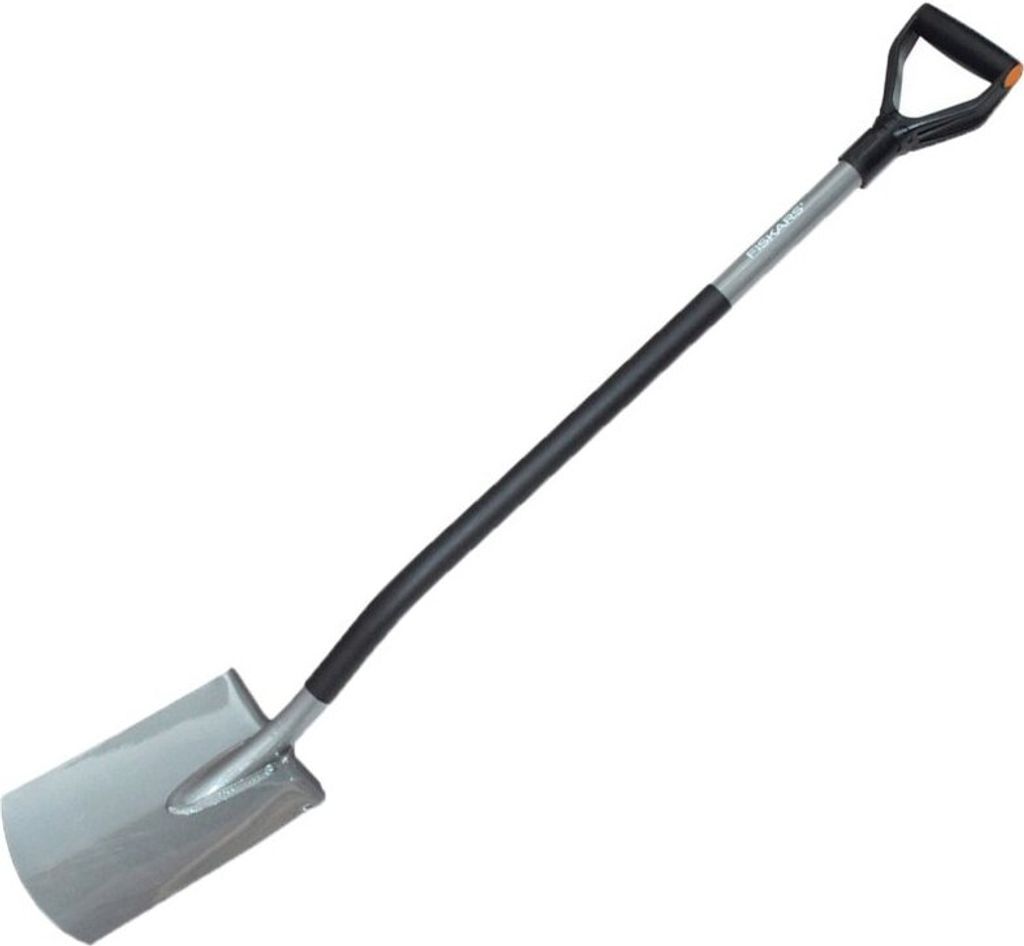 Záhradnícky rýľ okrúhly, s násadou tvaru D FISKARS Obrázok produktu 