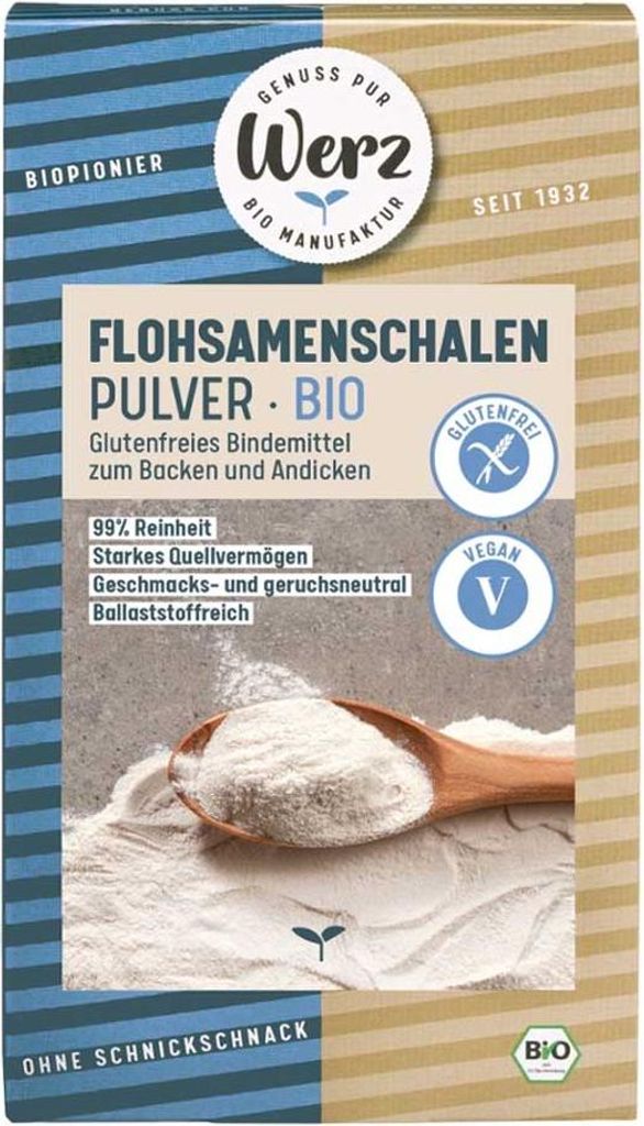 Werz Flohsamenschalenpulver  500g Produktbild 