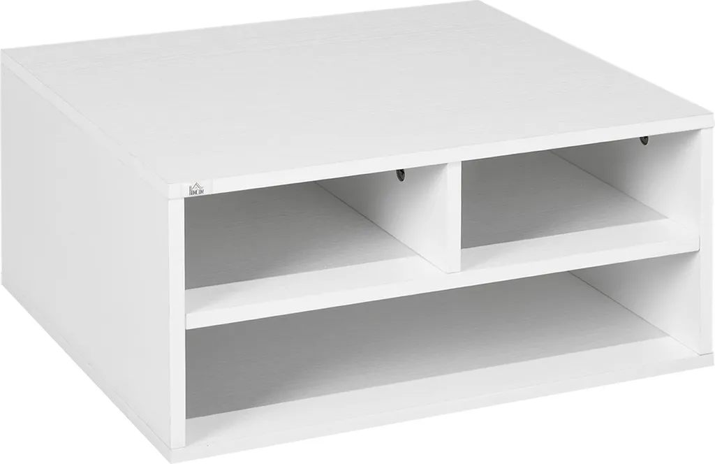 Gagnez de la Place sur votre Bureau avec ce Support Imprimante Blanc