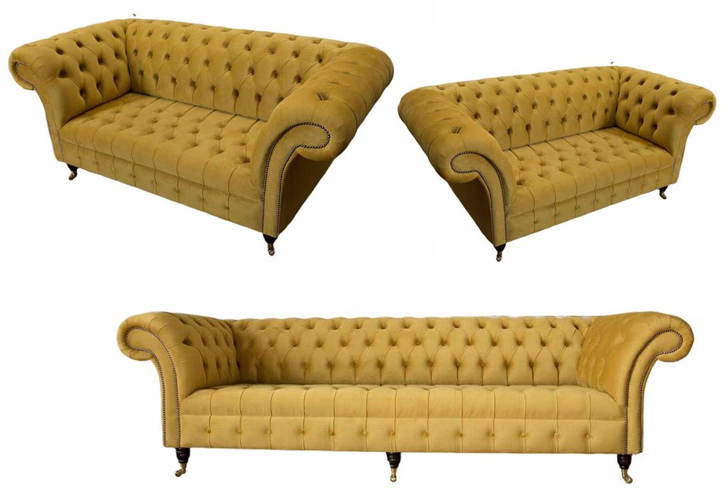 Sofagarnitur 3+2+2 Sitzer Set Design Sofa Polster Couchen Modern Garnitur