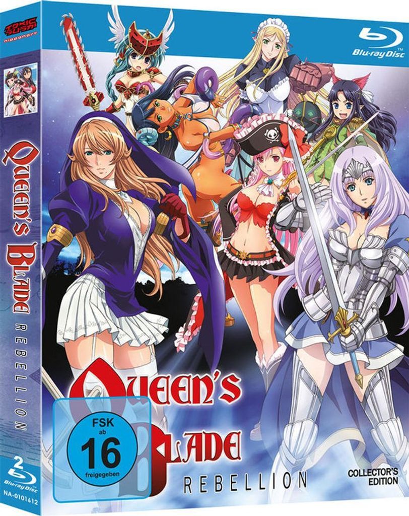 Queen's Blade Rebellion (OmU) - Blu-ray-Box