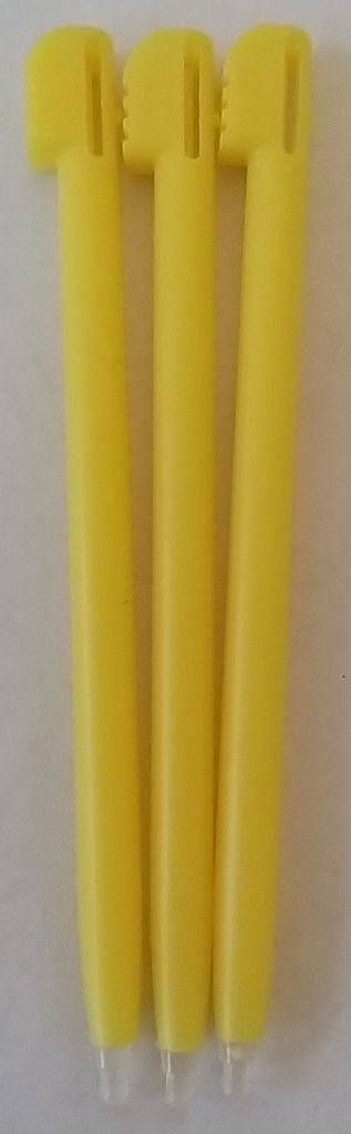 Ersatzstifte für Nintendo DS Lite NEU Touch Pen NDSL Stylus Drittanbieter Eingabestifte 3x Gelb