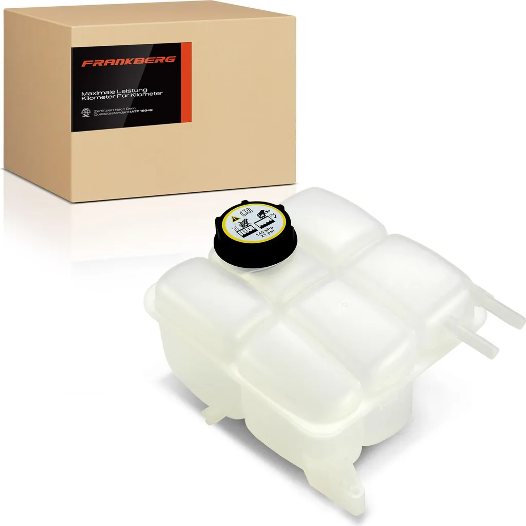 Vase d'expansion avec réservoir renforcé pour Volvo C30 et Ford Focus II