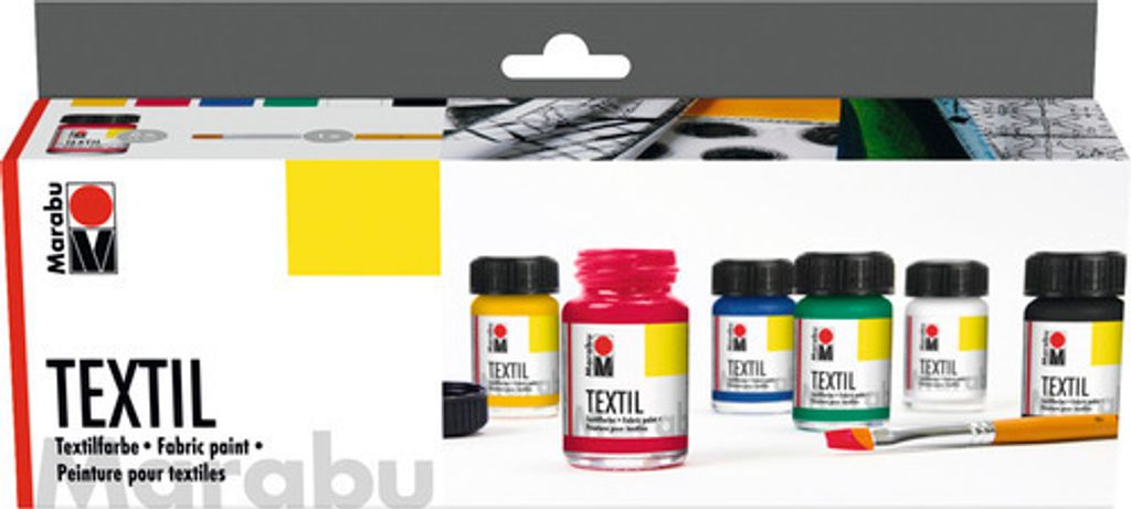 Marabu peinture pour textiles "Textil", Starter Set Image du produit 