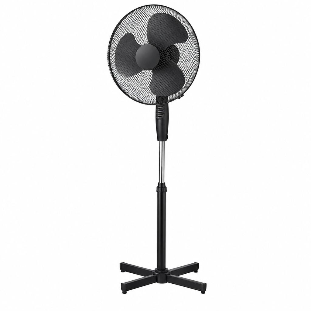 Standventilator 40cm Leise 45W Oszillierend Lüfter Produktbild 
