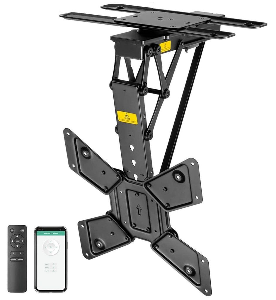 my wall HL 46 ML TV Deckenhalter klappbar motorisiert 23 - 65 Zoll Fernseher Smart Home