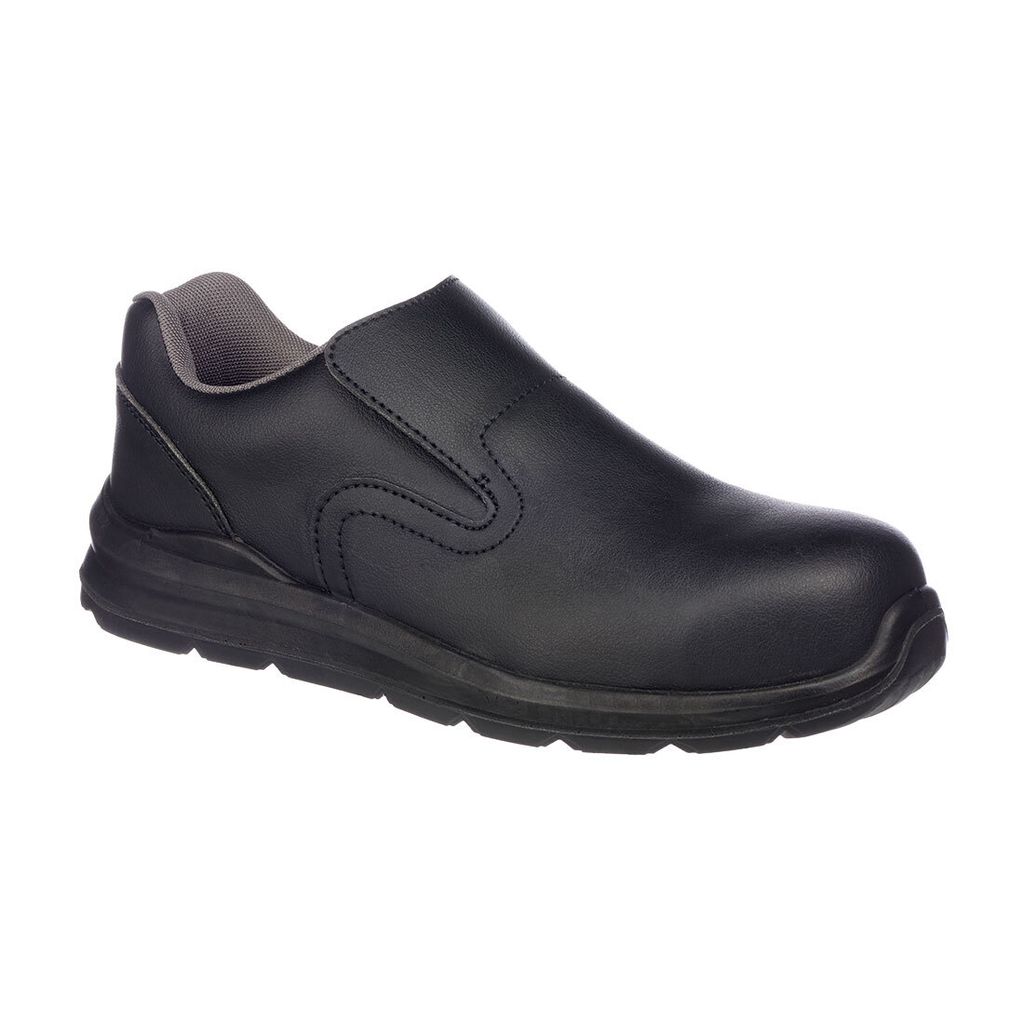 Portwest FD62 Portwest Compositelite Slip On Sicherheitstrainer Black Gr. 39
