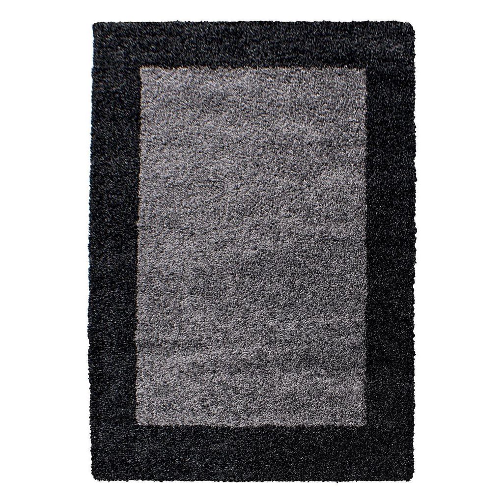 Hochflor Teppich LIFE Anthrazit 300 cm x 400 cm