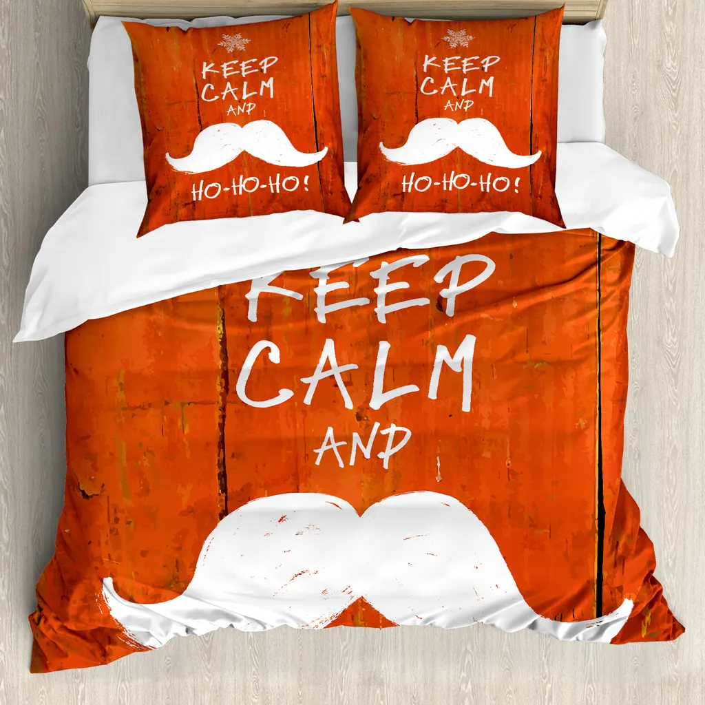 Offerta Set Copripiumino Matrimoniale Abakuhaus Rosso Bianco Antiacaro