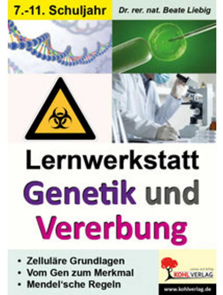 Support d'apprentissage génétique pour lycéens et étudiants biologie