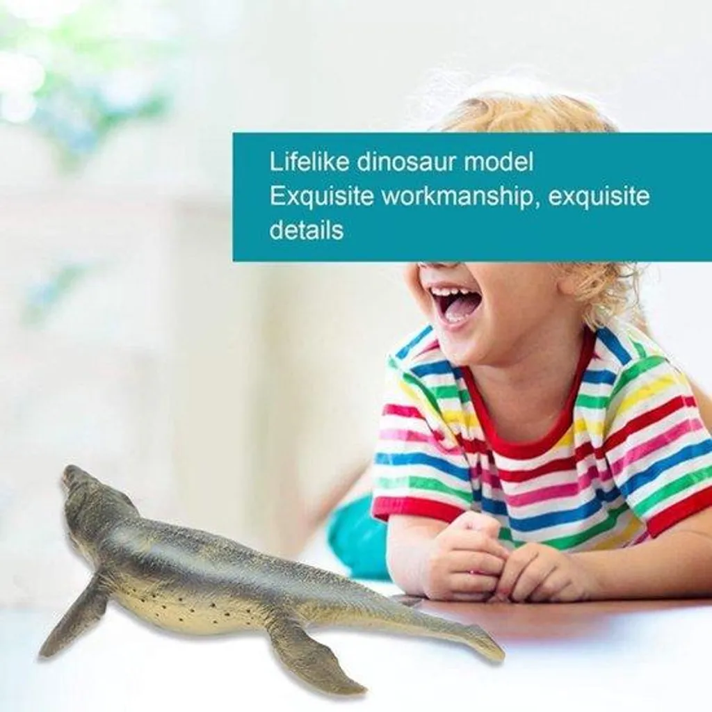 Jouet Dinosaure Jaune en Miniature - Figurine Éducative Préhistorique