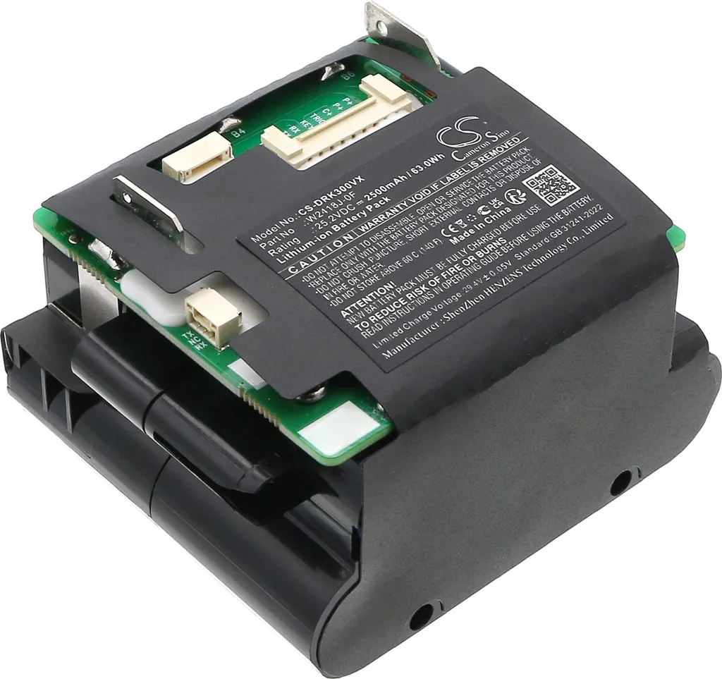 Batterie de rechange Li-ion compatible aspirateur Dreame Mova K30