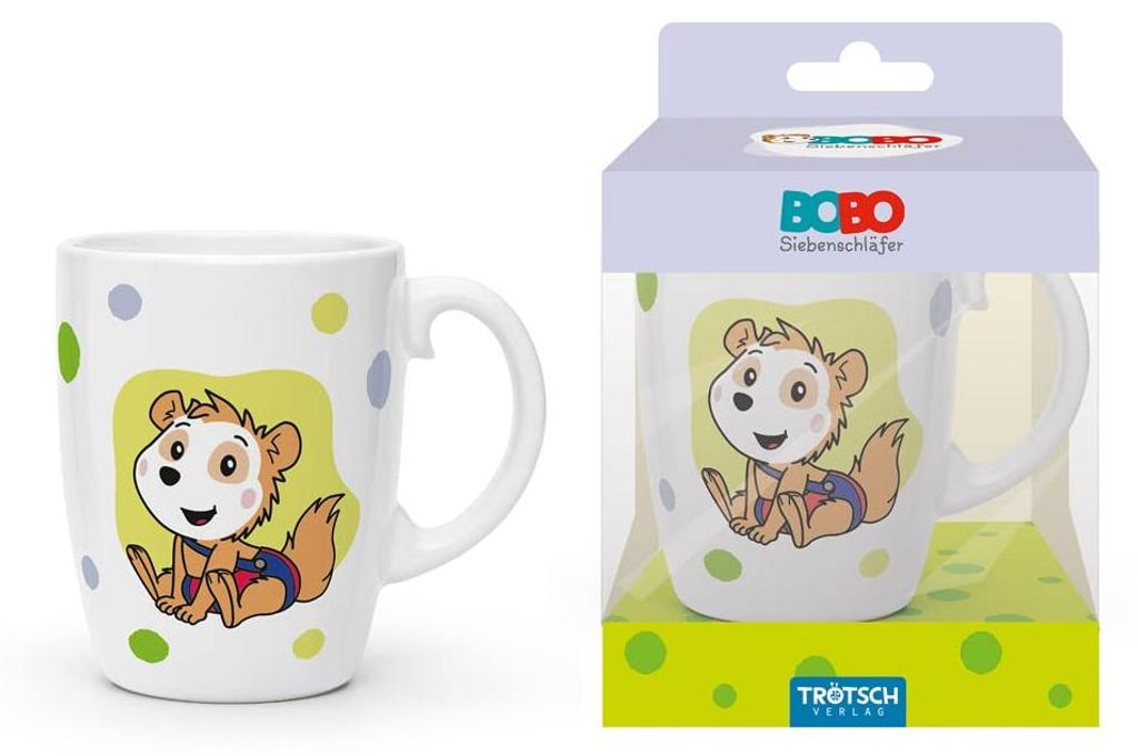 Trötsch Bobo Siebenschläfer kubek dla dzieci zielony Zdjęcie produktu 