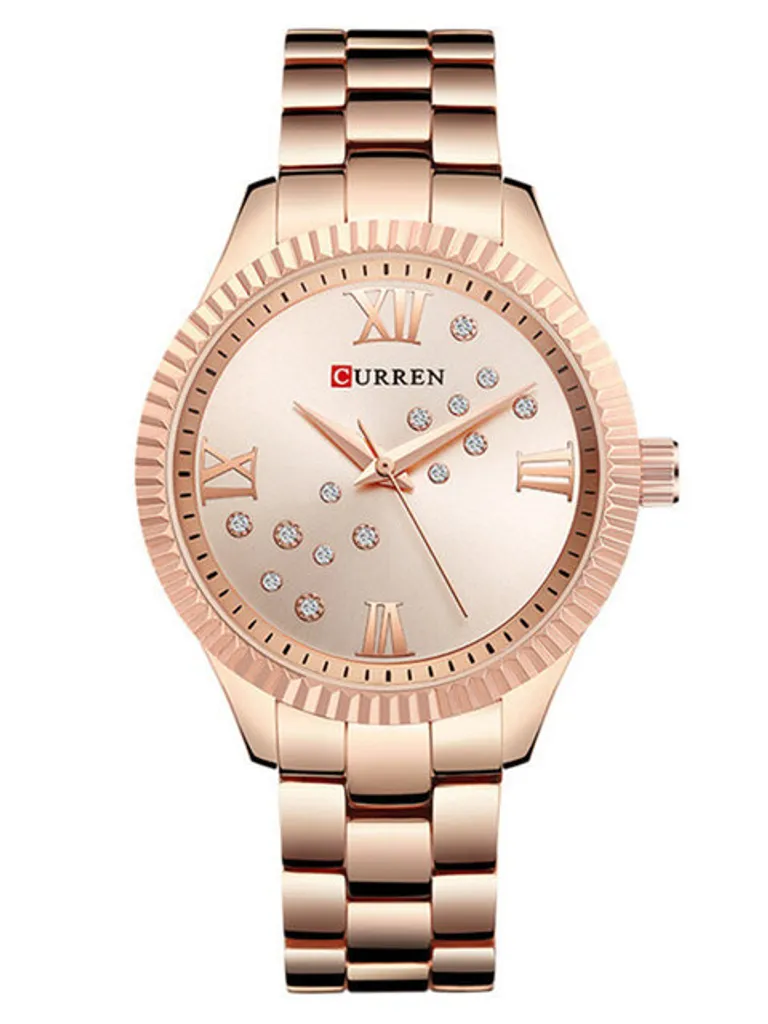 Orologio Donna Curren 9009 Zc508C con Scatola Regalo | Acciaio Inox