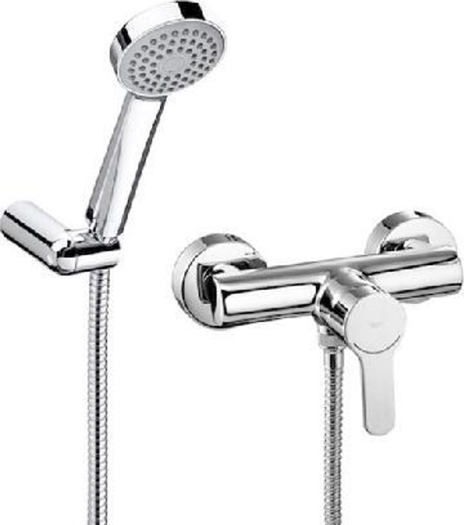 Roca A5A2009C02, 1,5 m, Wand, Keramik, Hebelgriffe